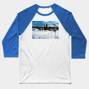 Canadian Rocky Mountains Icefields Parkway Canada Baseball T-Shirt